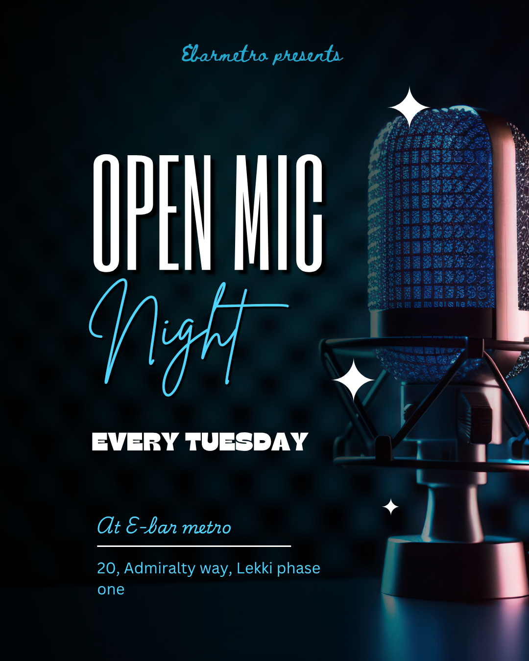 open mic tuesday