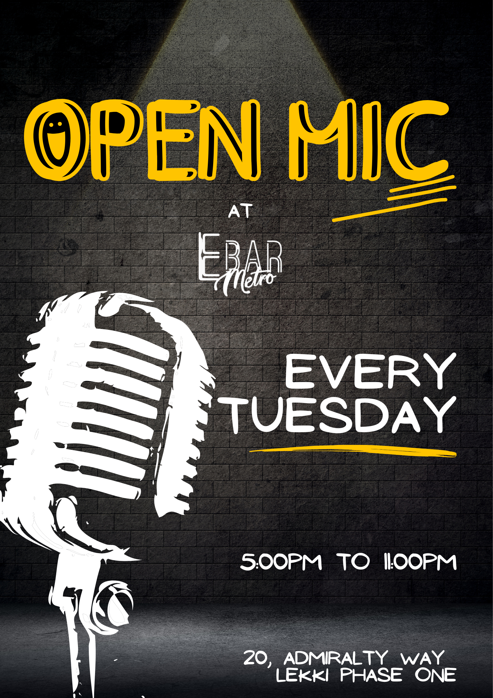 Open Mic Tuesday - Talent Hunt at E-BAR Metro