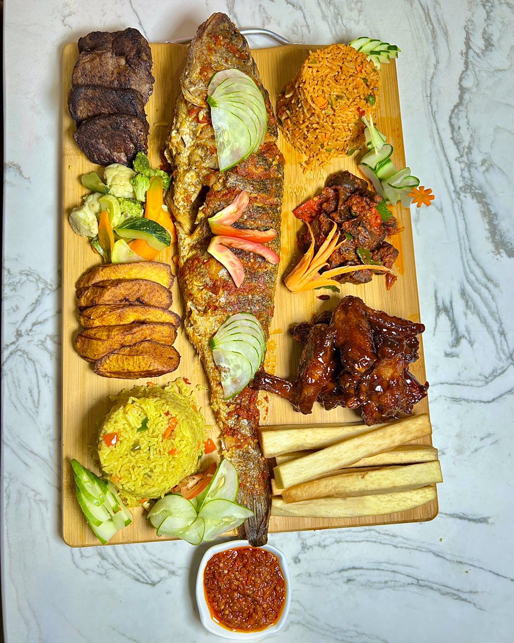 Whole Grilled Croaker