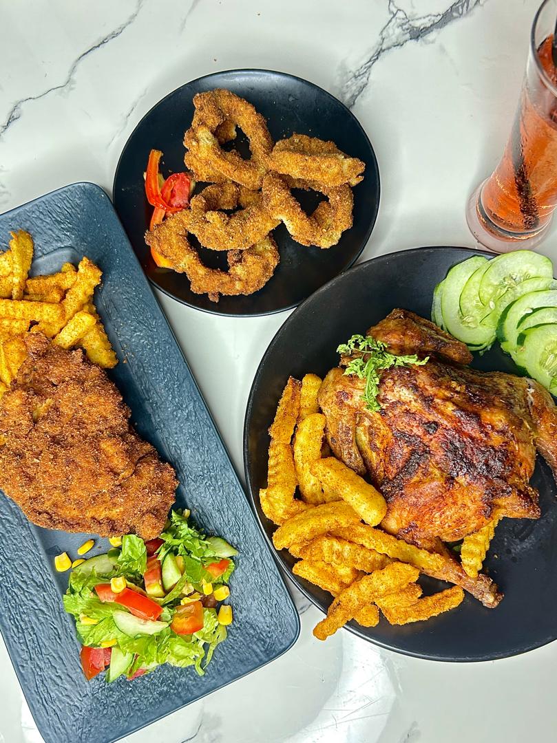 Breaded Chicken Cutlet with Fries