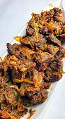 Peppered Goat Meat