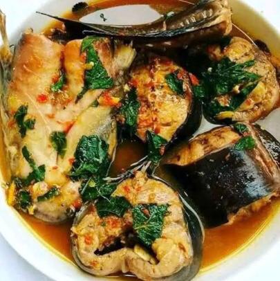 Whole Catfish Peppersoup