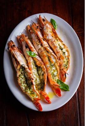 Grilled Jumbo Prawns