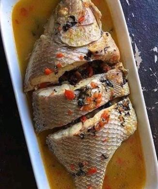 Whole Croaker Peppersoup