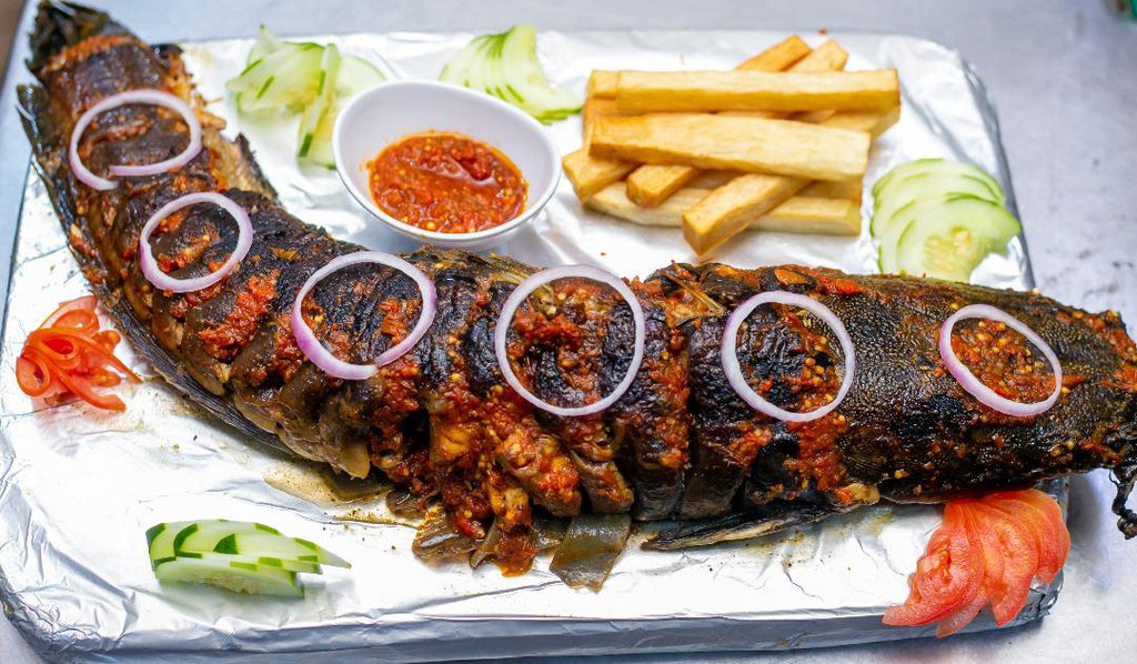 Whole Grilled Croaker